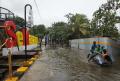 Masih Terendam Banjir, Pelayanan Penumpang di Stasiun Tawang Semarang Dialihkan