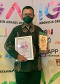 Konsisten Pengembangan Masyarakat Berwawasan Lingkungan, Kaltim Nitrate Indonesia Raih Indonesia Green Awards 2021