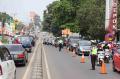 Penyekatan Arus Balik di Jalan Raya Parung-Ciputat
