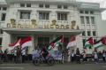 Aksi Buruh Dukung Palestina di Bandung