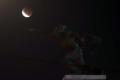 Begini Penampakan Gerhana Bulan Total  di Langit Jakarta
