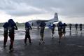 Gunakan Pesawat CASA U-6212, TNI AL Hujani Cairan Disinfektan dari Langit Madura dan Surabaya