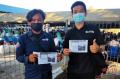 Ribuan Orang Serbu Vaksin Gratis Koarmada II Surabaya