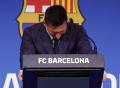 Tangisan La Pulga di Camp Nou, Lionel Messi Pamit!