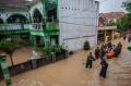 Banjir Setinggi 2 Meter Rendam Ratusan Rumah di Rangkasbitung