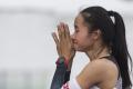 Tangis Pelari Cantik Rahma Annisa Pecah Usai Didiskualifikasi di Final Lari Gawang 400 Meter