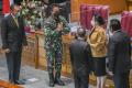 Senyum Andika Perkasa Usai Ditetapkan Sebagai Panglima TNI oleh DPR