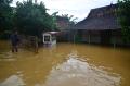 Ratusan Rumah di Kudus Terendam Banjir Akibat Tanggul Sungai Jebol