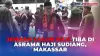 450 Jemaah Calon Haji Kloter Pertama Tiba di Asrama Haji Sudiang Makassar