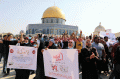 Warga Palestina Gelar Aksi Protes Prancis di Kota Tua Yerusalem