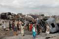 Truk BBM Terbakar dan Meledak di Pinggiran Kabul, Afghanistan