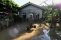Banjir di Tanjung Menanti Jambi Mulai Surut