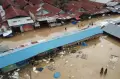 Banjir Merendam Pasar Youtefa Abepura