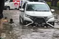 Banjir Rendam Kawasan Jalan Bungur Besar Raya Jakarta Pusat
