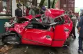 Ngeri, Begini Kondisi Mobil Usai Kecelakaan Maut di Simpang Muara Rapak Balikpapan