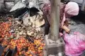 Potret Pilu Pedagang Pasca Relokasi Pasar Johar Semarang Hangus Terbakar