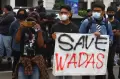 Aksi Mahasiswa Tuntut Pengusutan Kekerasan di Wadas