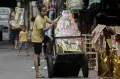 Pedagang Parsel Lebaran di Pasar Kembang Cikini Mulai Ramai