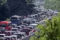 Mengerikan, Begini Kemacetan Parah Kendaraan Menuju Jalur Puncak Bogor H+1