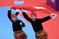 SEA Games 2021 : Pesilat Ganda Putri Indonesia Raih Emas