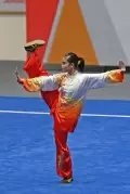 Pewushu Indonesia Alisya Mellynar Raih Emas SEA Games 2021