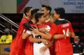 Bungkam Tuan Rumah, Tim Bola Voli Putra Indonesia Raih Medali Emas