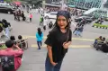 Potret Adu Gaya Anak Citayam, Bekasi hingga Bojong Gede di Taman Stasiun Dukuh Atas Sudirman