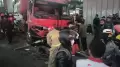 Penampakan Truk BBM Seruduk Kendaraan di Jalan Anternatif Cibubur, 8 Orang Tewas