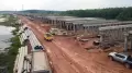 Progres Pembangunan Proyek Jalan Tol Trans Sumatera Ruas Kayu Agung - Palembang - Betung
