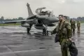Pesawat Tempur Prancis Rafale Mendarat di Lanud Halim Perdanakusuma