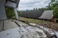Bangunan Sekolah Ambles di Pandeglang