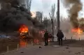 Breaking News: Rudal Rusia Bombardir Kiev, Mayat-mayat Bergelimpangan di Jalanan Pusat Kota