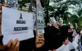 Aksi Solidaritas Tragedi Kanjuruhan di Jakarta