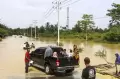 Enam Titik Ruas Jalan Lintas Medan-Banda Aceh Terendam Banjir