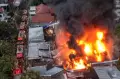 Gudang Tiner di Semarang Terbakar Hebat