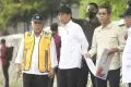 Presiden Jokowi Tinjau Lokasi Normalisasi Ciliwung