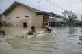 Ratusan Rumah dari 55 Desa di Karawang Terendam Banjir