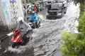 Cuaca Buruk, Jalan AP Pettarani Makassar Terendam Banjir