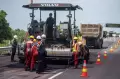 Perbaikan Jalan Tol Kayu Agung-Palembang Dikebut