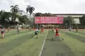Kembalikan Kebugaran Tubuh, Pangdam Jaya Ikuti Olahraga Bersama di Polda Metro Jaya