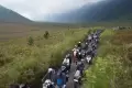 Kepadatan Kendaraan di Gunung Bromo