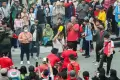 Antusiasme Masyarakat Meriahkan Pawai Kemenangan Timnas Indonesia di Bundaran HI
