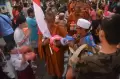 Jalan Kaki Ribuan Kilometer ke Borobudur, Rombongan 32 Biksu Perjalanan Ritual Thudong Singgah di Kelenteng Tay Kak Sie Semarang