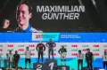 Selebrasi Maximilian Gunther Juara Seri  ke-11Formula E Jakarta 2023