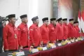 Megawati Soekarnoputri Sambut Hangat Kedatangan Hary Tanoesoedibjo dan Rombongan Partai Perindo di Kantor DPP PDIP