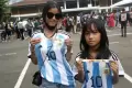 Membludak, Begini Suasana Hari ke-2 Penukaran Tiket Pertandingan Indonesia vs Argentina di Senayan