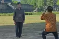 Ganjar Pranowo Dampingi Kaisar Jepang Naruhito Keliling Borobudur