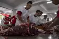 Pemotongan Hewan Kurban di Masjid Istiqlal Jakarta