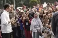 Kunjungi Pasar Rakyat di Malang, Jokowi Jadi Rebutan Emak-emak