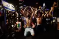 FOTO: Gelombang Aksi Puluhan Ribu Warga Israel  Menentang Benjamin Netanyahu Kian Memanas